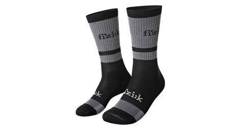 unisex fizik off road socken schwarz grau von Fizik