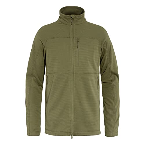 Fjällräven Herren Abisko Lite Fleece Jacket M, Grün, M Fjällräven Herren Abisko Lite Fleece Jacket M, Grün, M von Fjällräven