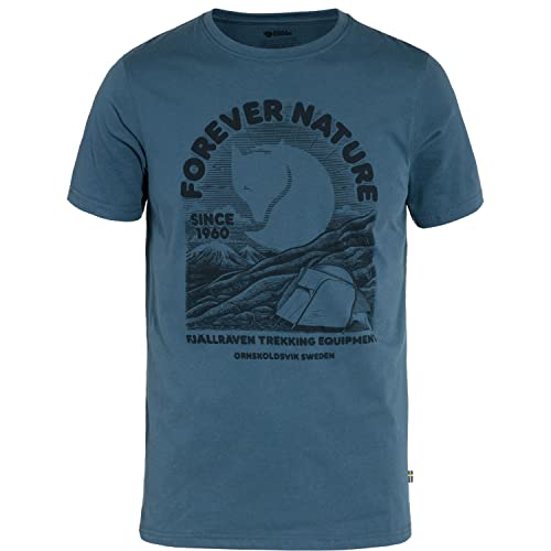 Fjallraven 86976-534 Equipment T-Shirt M T-Shirt Herren Indigo Blue Größe L von Fjäll Räven