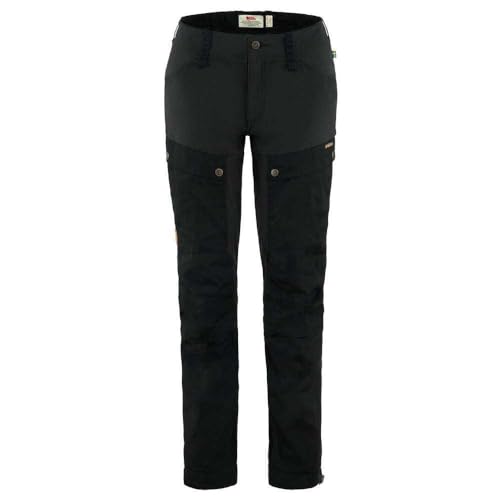 Fjallraven 86705-550 Keb Trousers Curved W Pants Damen Black Größe 44/R von Fjäll Räven