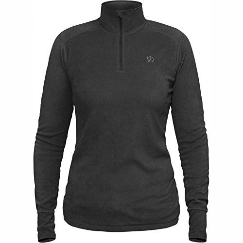 Fjällräven Damen Pullover Skare Half Zip, Dark Grey, S, 89766-030 von Fjäll Räven