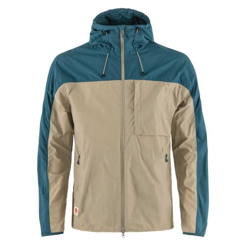 Fjällräven Herren High Coast Wind Jacket M Jacket, Fossil-Deep Sea, M Fjällräven Herren High Coast Wind Jacket M Jacket, Fossil-Deep Sea, M von Fjällräven