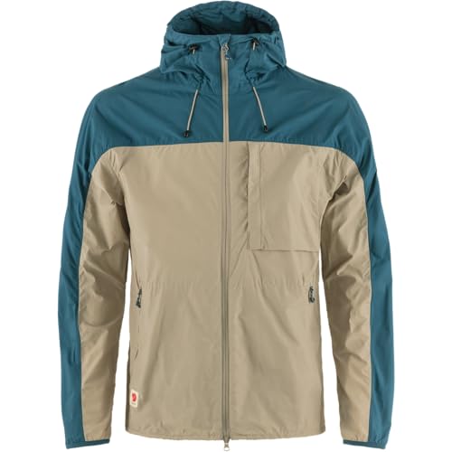 Fjällräven Herren High Coast Wind Jacket M Jacket, Fossil-Deep Sea, XXL Fjällräven Herren High Coast Wind Jacket M Jacket, Fossil-Deep Sea, XXL von Fjällräven