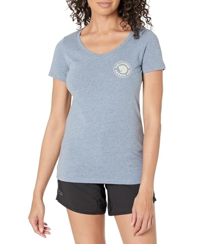 Fjällräven Damen 1960 Logo T-Shirt W, Indigo Blue-Melange, L Fjällräven Damen 1960 Logo T-Shirt W, Indigo Blue-Melange, L von Fjällräven