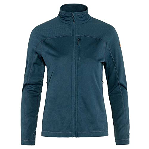 Fjallraven 87142-534 Abisko Lite Fleece Jacket W Jacket Damen Indigo Blue Größe L von Fjällräven