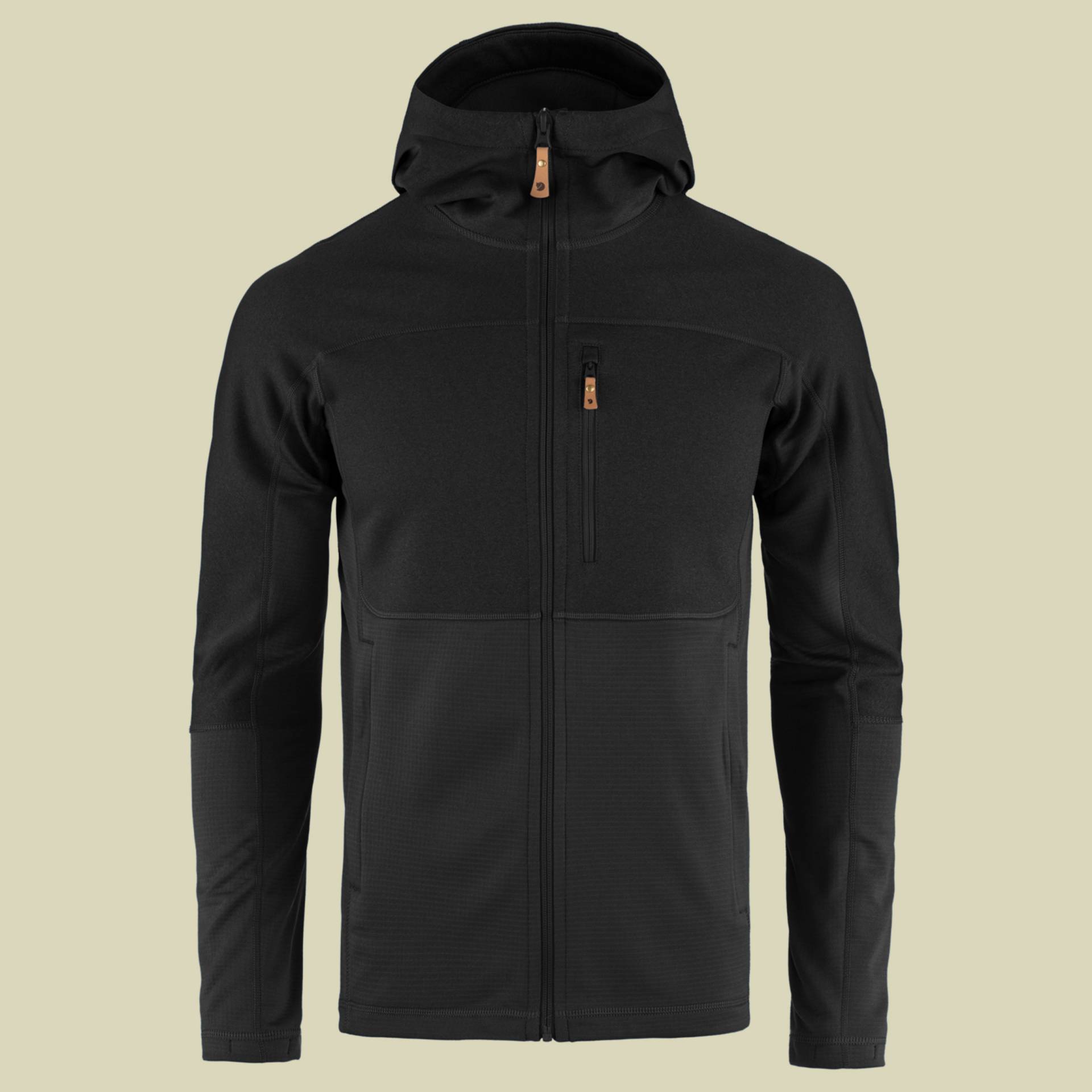 Abisko Trail Fleece Men L schwarz - black von Fjällräven