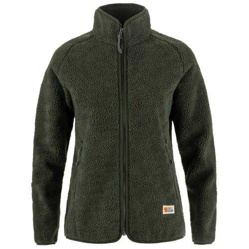 FJALLRAVEN 84789-662 Vardag Pile Fleece W Sweatshirt Damen Deep Forest Größe L von Fjällräven