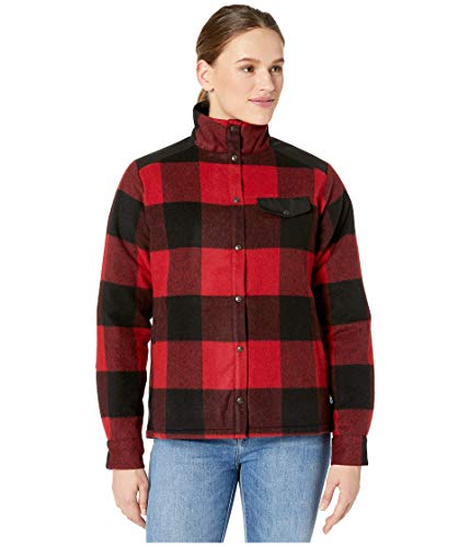 FJALLRAVEN Damen Canada Wool Padded Jacket W, Rot, S FJALLRAVEN Damen Canada Wool Padded Jacket W, Rot, S von Fjällräven
