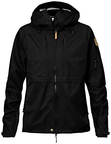FJALLRAVEN Damen Keb Eco-Shell Jacket W Schwarz, S FJALLRAVEN Damen Keb Eco-Shell Jacket W Schwarz, S von Fjällräven