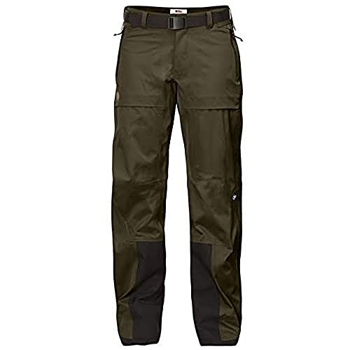 FJALLRAVEN Damen Keb Eco-Shell Trousers W Hose, Dark Olive, M FJALLRAVEN Damen Keb Eco-Shell Trousers W Hose, Dark Olive, M von Fjällräven