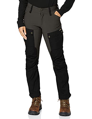 FJALLRAVEN Damen Keb Trousers Curved W Hose, Schwarz/Steingrau, 36 FJALLRAVEN Damen Keb Trousers Curved W Hose, Schwarz/Steingrau, 36 von Fjällräven