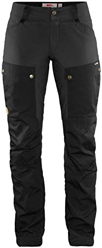 FJALLRAVEN Damen Keb Trousers Curved W Hose, Schwarz/Steingrau, 46 FJALLRAVEN Damen Keb Trousers Curved W Hose, Schwarz/Steingrau, 46 von Fjällräven