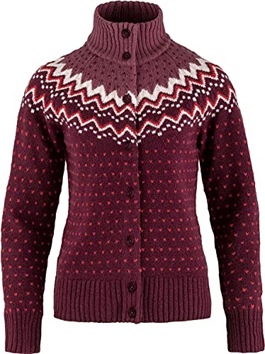 FJALLRAVEN F84148-356 Övik Knit Cardigan W Dark Garnet S FJALLRAVEN F84148-356 Övik Knit Cardigan W Dark Garnet S von Fjällräven