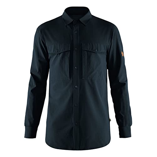 Fjällräven Herren Abisko Trekking Shirt M Shirts Long Sleeve, Dark Navy, L Fjällräven Herren Abisko Trekking Shirt M Shirts Long Sleeve, Dark Navy, L von Fjällräven