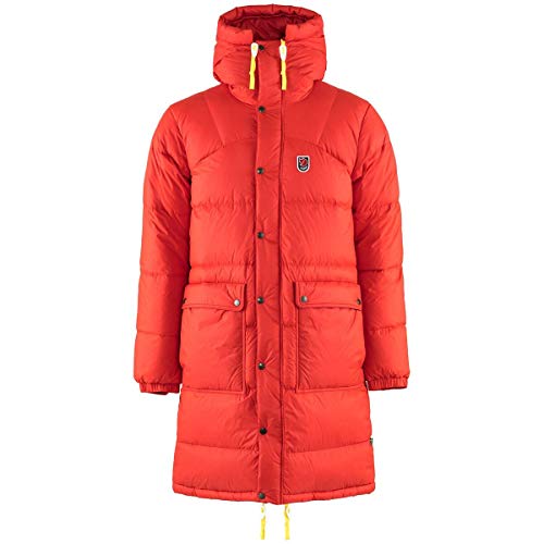 FJALLRAVEN Herren Expedition Long Down Parka M, rot, S von Fjällräven