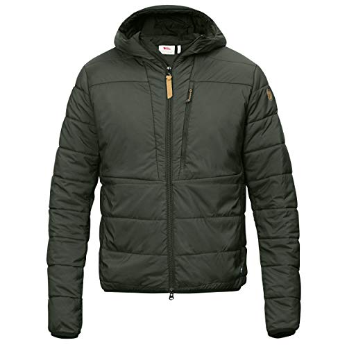 FJALLRAVEN Herren Keb Padded Jacke, grün (deep Forest), S von Fjällräven