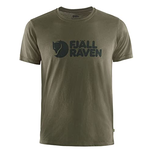 FJALLRAVEN Mens Logo T-Shirt M, Dark Olive, M, 87310 FJALLRAVEN Mens Logo T-Shirt M, Dark Olive, M, 87310 von Fjällräven