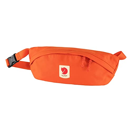 Fjällräven Unisex Ulvö Hip Pack Medium Hüfttasche, Hokkaido Orange, 12 x 28 x 10 cm, 2 L von Fjällräven