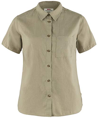 Fjallraven, Övik, Kurzarm-Shirt, Sandstein, L, Frau von Fjäll Räven