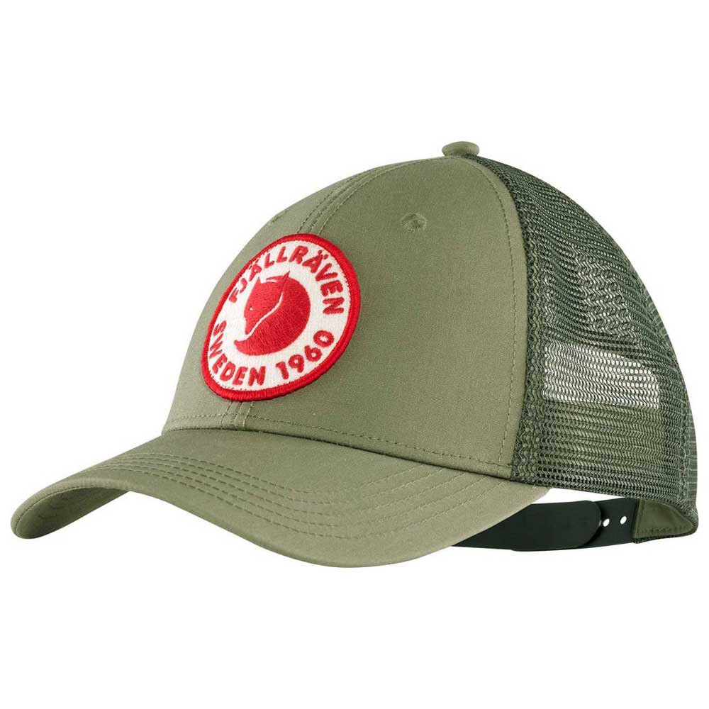 Fjällräven 1960 Logo Långtradarkeps Cap Grün S-M Mann von Fjällräven