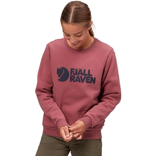 Fjallraven Damen Logo Sweater Sweatshirt, Mesa Purple, M EU von Fjäll Räven