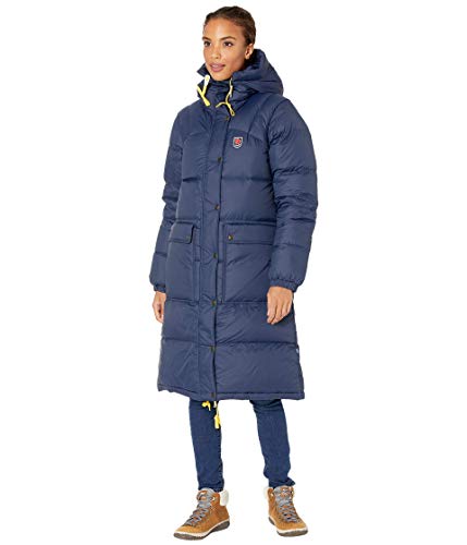 Fjallraven Damen Expedition Long Down Parka W Jacket, Navy, Einheitsgröße EU von Fjällräven