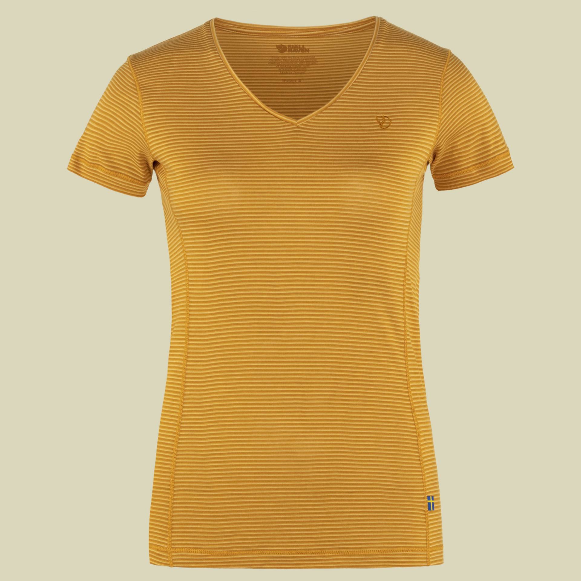 Abisko Cool T-Shirt Women Größe XXS Farbe mustard yellow von Fjällräven