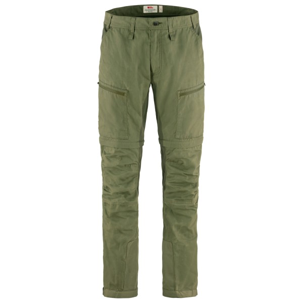 Fjällräven - Abisko Lite Trekking Zip-Off Trousers - Trekkinghose Gr 44 - Regular oliv von Fjällräven