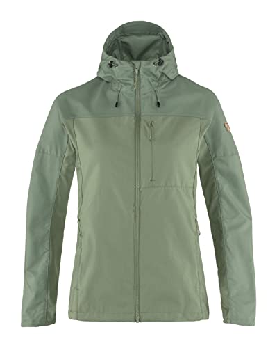 Fjallraven 89826-613-614 Abisko Midsummer Jacket W Jacket Damen Jade Green-Patina Green Größe L von Fjällräven