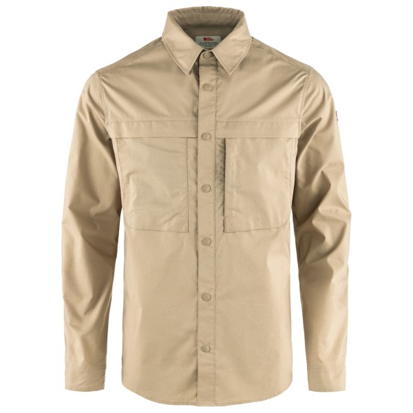 Fjällräven - Abisko Trail Shirt L/S - Hemd Gr XXL beige von Fjällräven