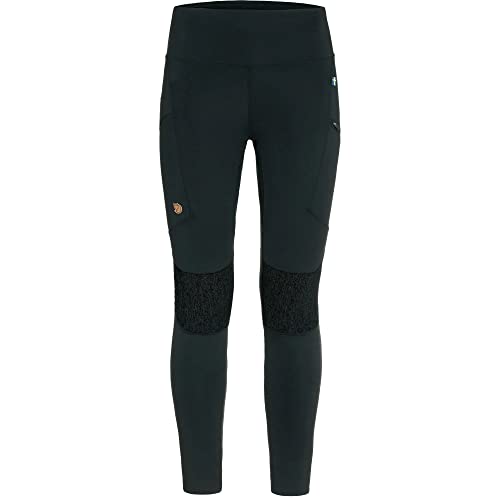 Fjallraven 87143-550 Abisko Trekking Tights HD W/Abisko Trekking Tights HD W Pants Damen Black Größe M von Fjäll Räven