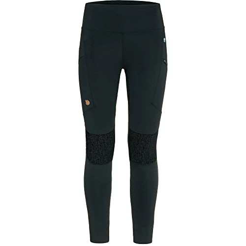 Fjällräven Abisko Trekking Tights HD w 87143 550 Black XL Fjällräven Abisko Trekking Tights HD w 87143 550 Black XL von Fjällräven
