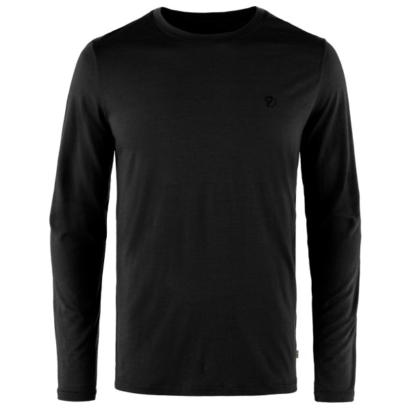 Fjällräven - Abisko Wool L/S - Longsleeve Gr XXL schwarz von Fjällräven