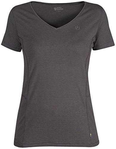 Fjällräven Damen T-Shirt Abisko Cool, Dark Grey, M, F89472-030 von Fjäll Räven