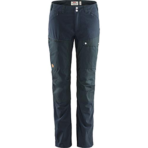 FJALLRAVEN Damen Abisko Midsummer TRS W Short Hose, Dunkelblau, 40 von Fjäll Räven