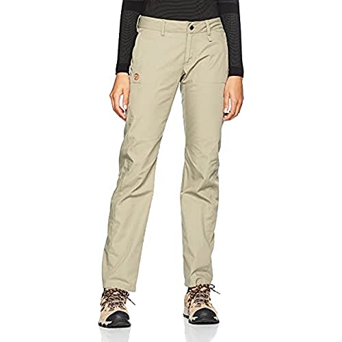 Fjällräven Damen Abisko Shade Trousers W Lange Hosen, Limestone, 42 Fjällräven Damen Abisko Shade Trousers W Lange Hosen, Limestone, 42 von Fjällräven