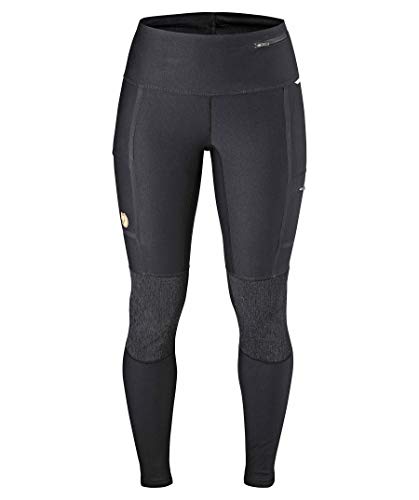 Fjällräven Damen Trekking-Tights Abisko, Black, XS, F89586-550 von Fjäll Räven