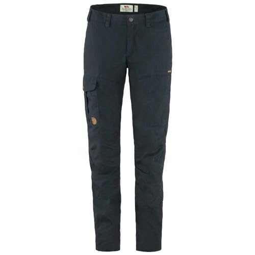 Fjällräven Damen Karla Pro Hose, Dark Navy, 36 (XS) von Fjäll Räven