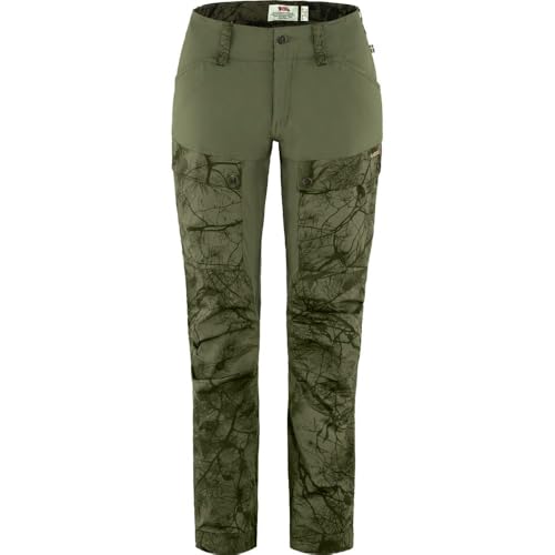 FJALLRAVEN Damen Keb Trousers Curved W Short Hose, bunt, 46 von Fjäll Räven