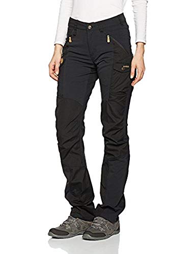 Fjällräven Damen Nikka Curved Hose, Schwarz, 42 EU Fjällräven Damen Nikka Curved Hose, Schwarz, 42 EU von Fjällräven