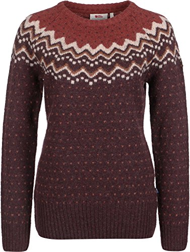 Fjällräven Damen Övik Strickpullover, Dark Garnet, L Fjällräven Damen Övik Strickpullover, Dark Garnet, L von Fjällräven