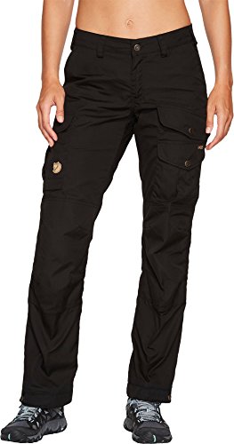 Fjällräven Damen Vidda Pro almindelig Hose, Black-black, 34 EU Fjällräven Damen Vidda Pro almindelig Hose, Black-black, 34 EU von Fjällräven