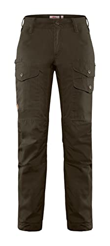 Fjallraven Damen Sport Trousers Vidda Pro Ventilated TRS W Reg, Dark Olive, 36, 89330 von Fjäll Räven