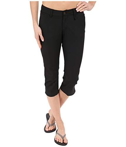 Fjällräven Damen abisko capri Hose, Schwarz, 44 EU von Fjällräven