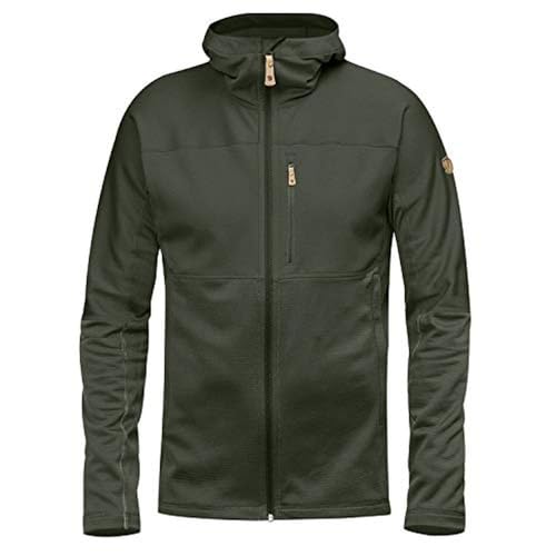 FJALLRAVEN Herren Abisko Trail Fleece M Jacke, Tiefer Wald, M EU von Fjäll Räven