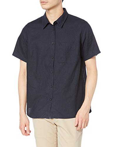 FJALLRAVEN F87040-555 Övik Travel Shirt SS W Dark Navy XL von Fjällräven