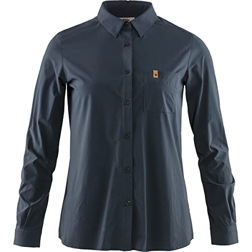 Fjällräven Damen Övik Lite Shirt LS W Shirts Long Sleeve, Navy, M Fjällräven Damen Övik Lite Shirt LS W Shirts Long Sleeve, Navy, M von Fjällräven