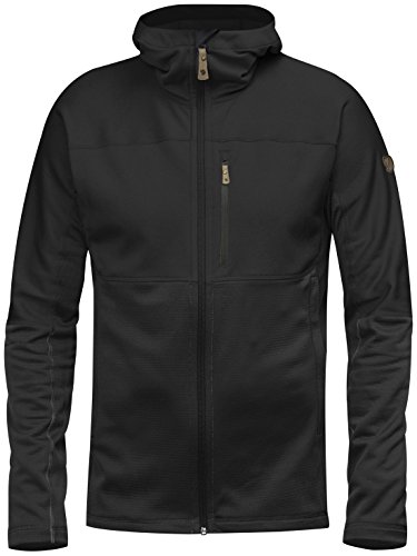 Fjällräven Herren Hoodie Abisko Trail Fleece, Black, L, F82257-550 von Fjäll Räven