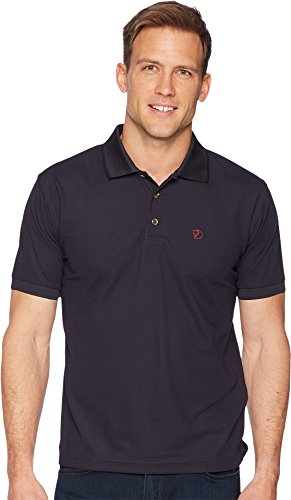 Fjällräven Herren Kurzarm-Polohemd Crowley Pique, Blueblack, XXL, F81783-553 Fjällräven Herren Kurzarm-Polohemd Crowley Pique, Blueblack, XXL, F81783-553 von Fjällräven