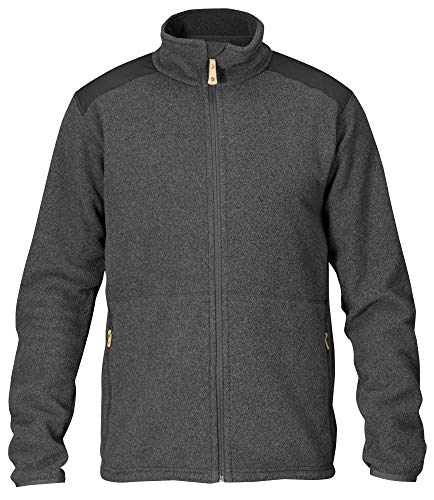 Fjällräven Herren Fleecejacke Sten,Dark Grey, M, 81765-030 von Fjällräven